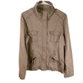 Women’s Sonoma lightweight summer tied jacket. Khaki colored.