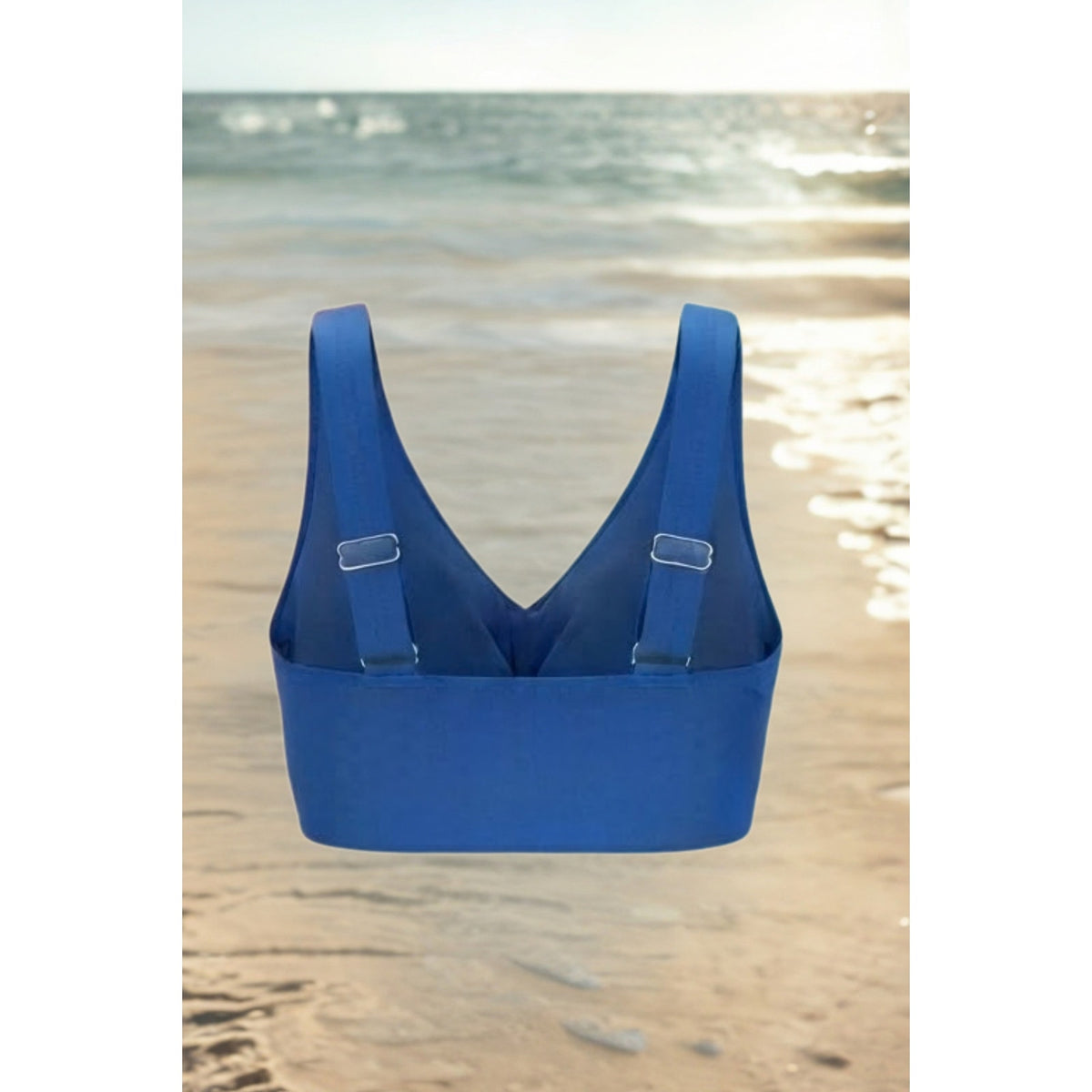 Younique Women Cut out Twist Bikini Top Supportive Large Bust Swimsuit Top Small