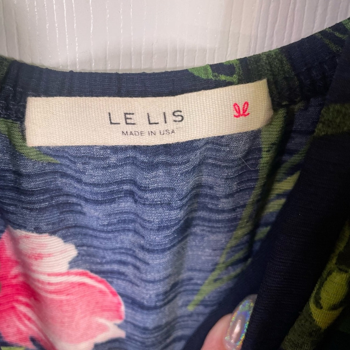 Le Lis Wrap Knit Maxi Dress