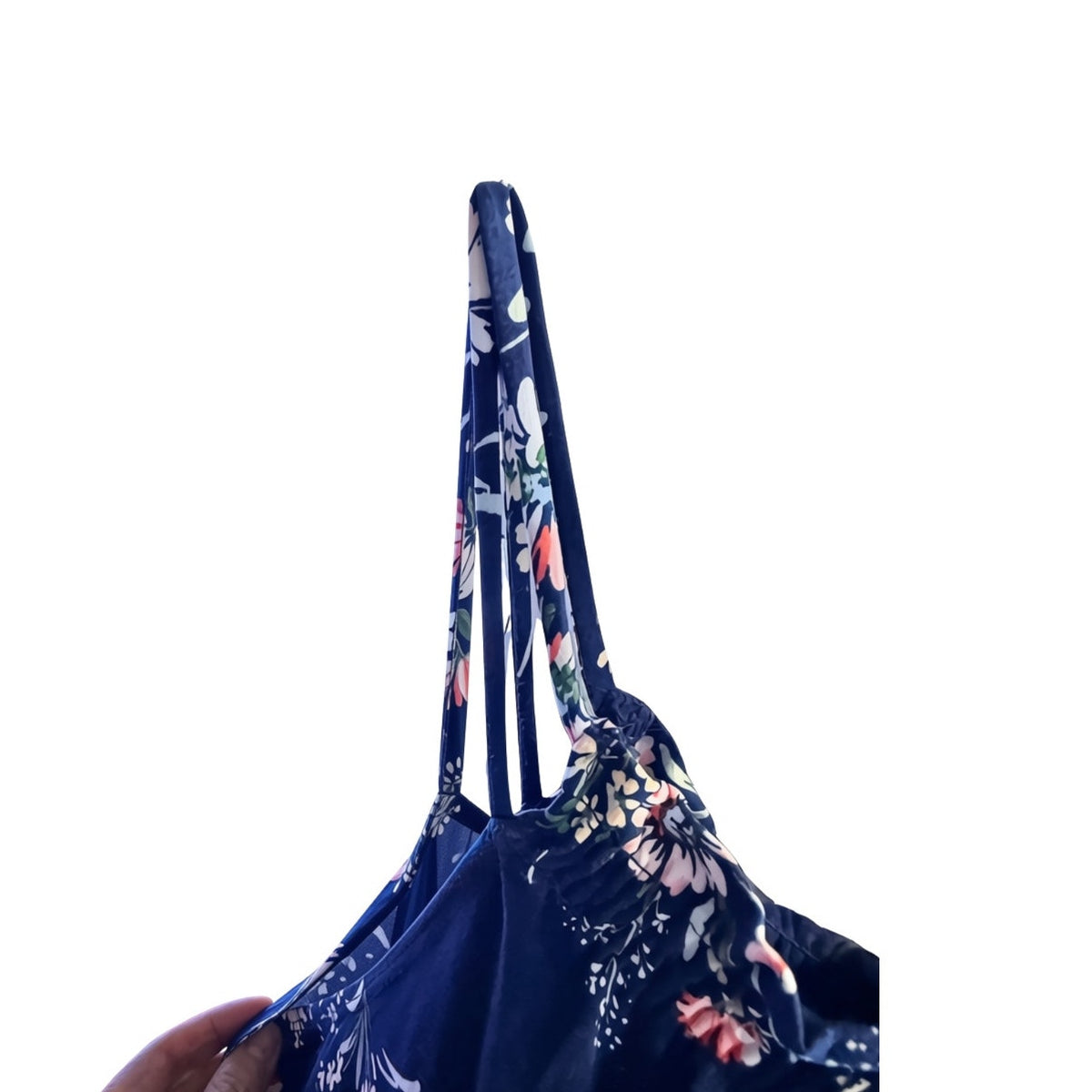 Nine Britton Navy Blue Floral Dress