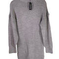 Boohoo Soft Knit Longline Sweater Size M