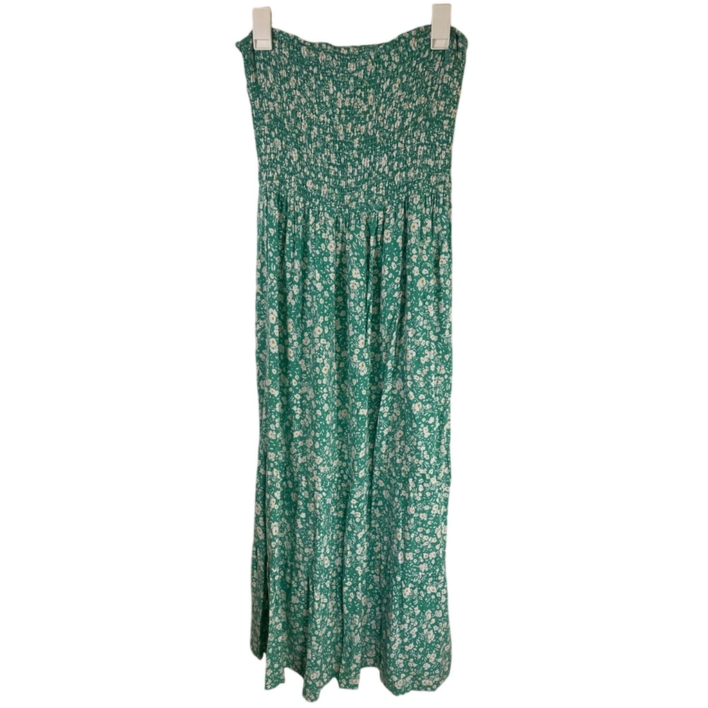 Green Floral Dress
