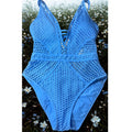 Becca Baby Blue One Piece NWT
