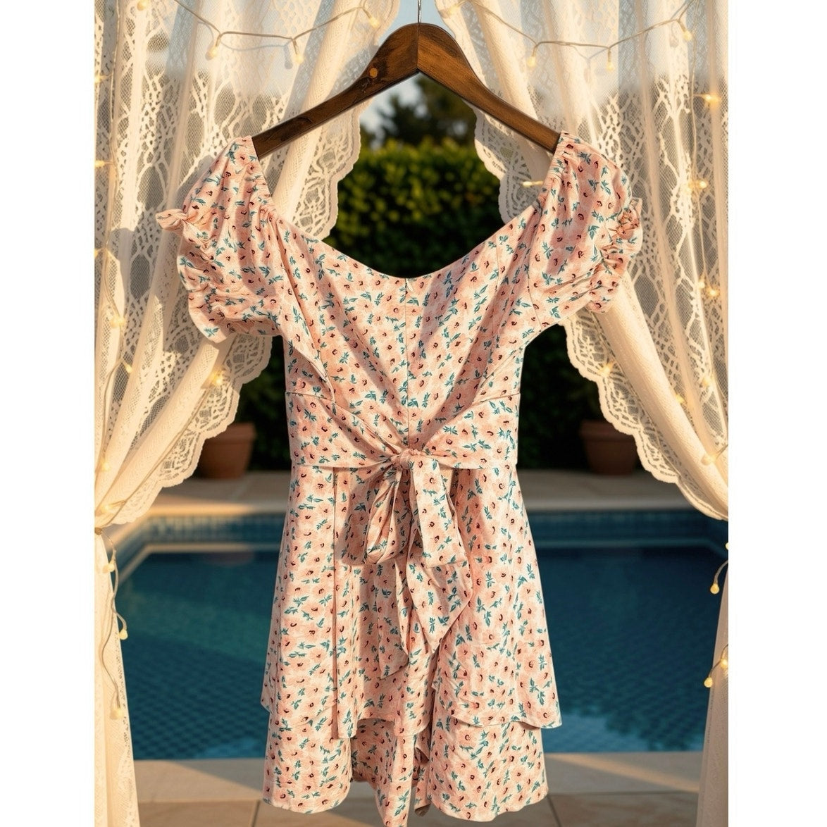 Fixmatti Womens Off The Shoulder Romper Shorts Chiffon Boho Floral