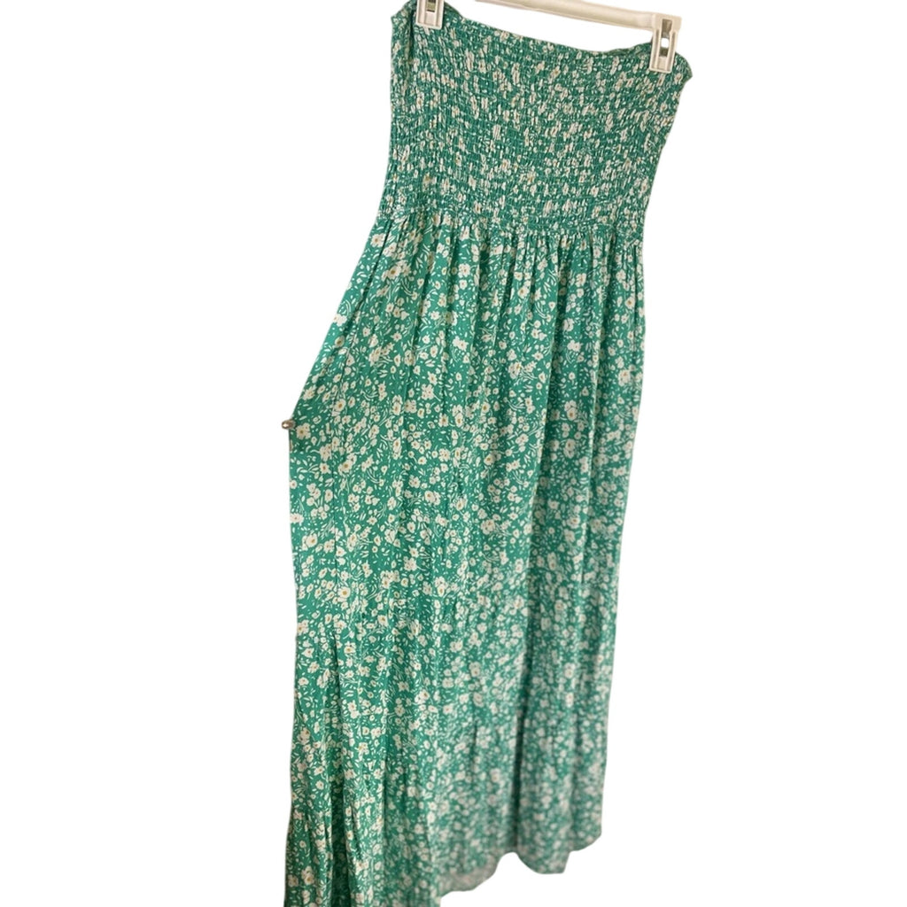 Green Floral Dress
