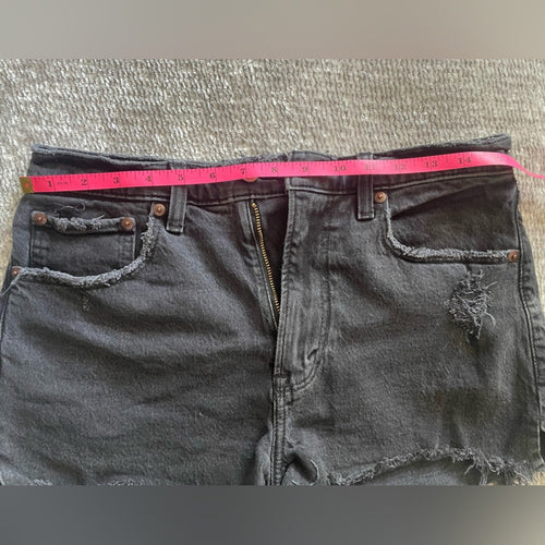 Abercrombie & Fitch High Rise Mom Shorts size 28