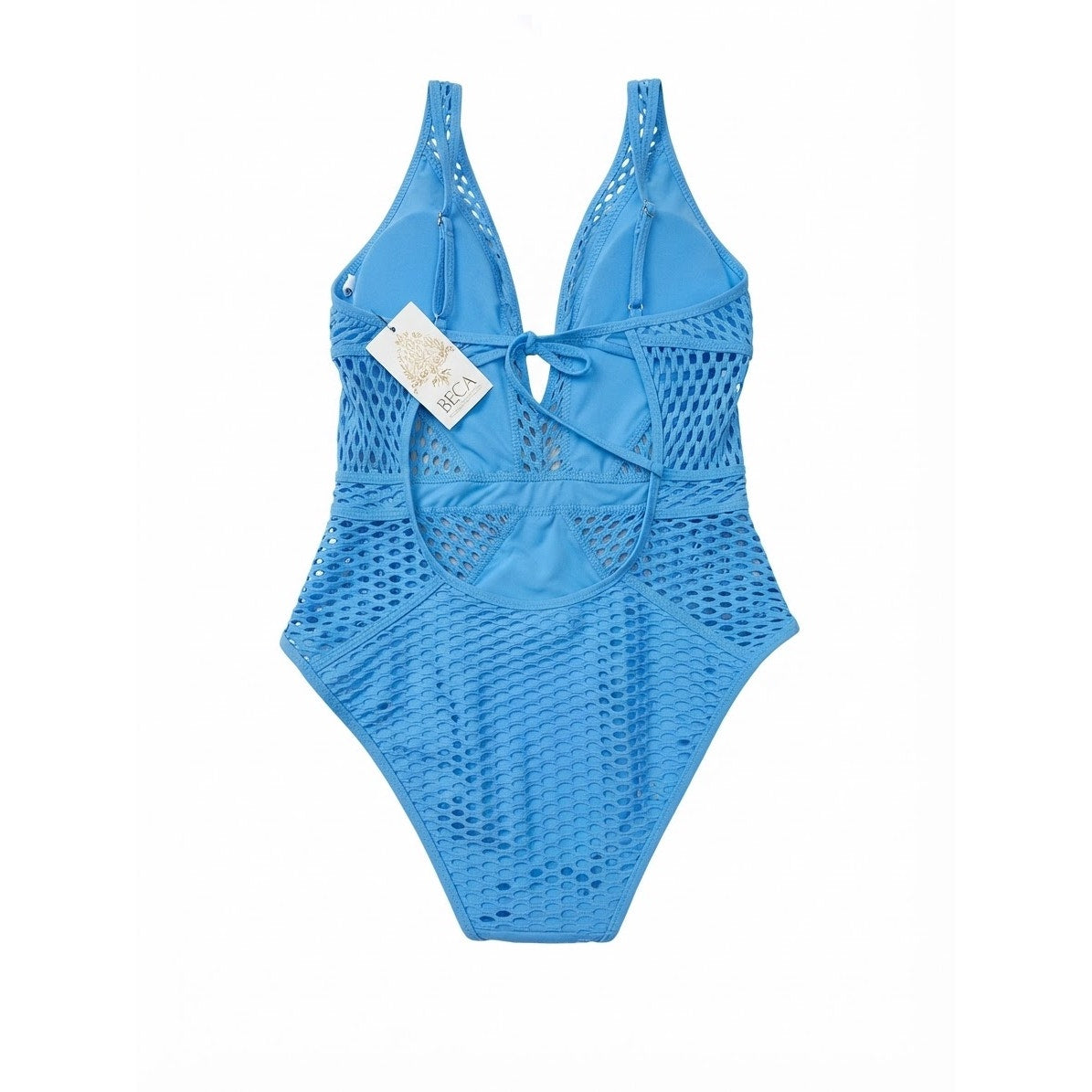 Becca Baby Blue One Piece NWT