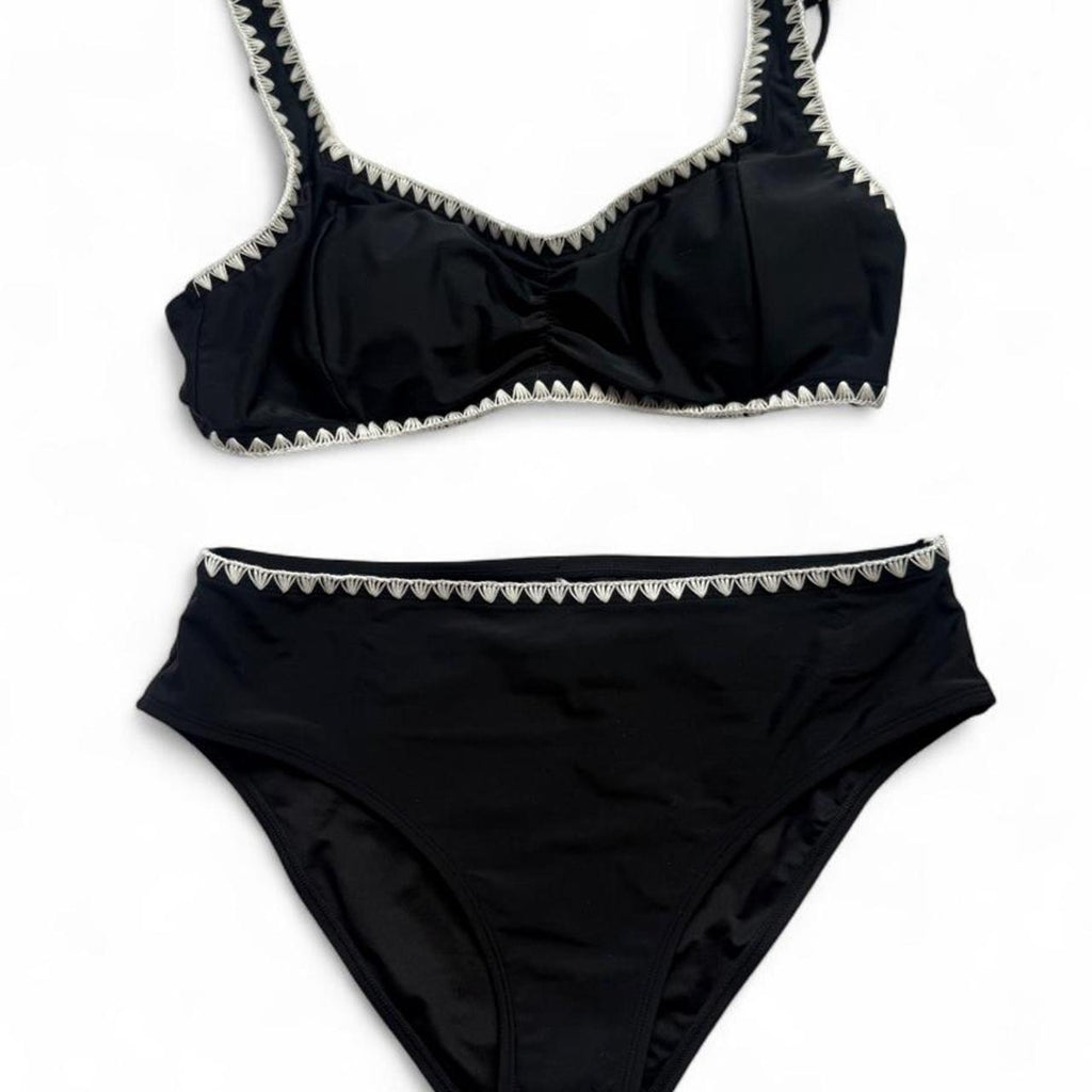 Cupshe NWT Black Bikini Large