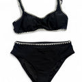 Cupshe NWT Black Bikini Large