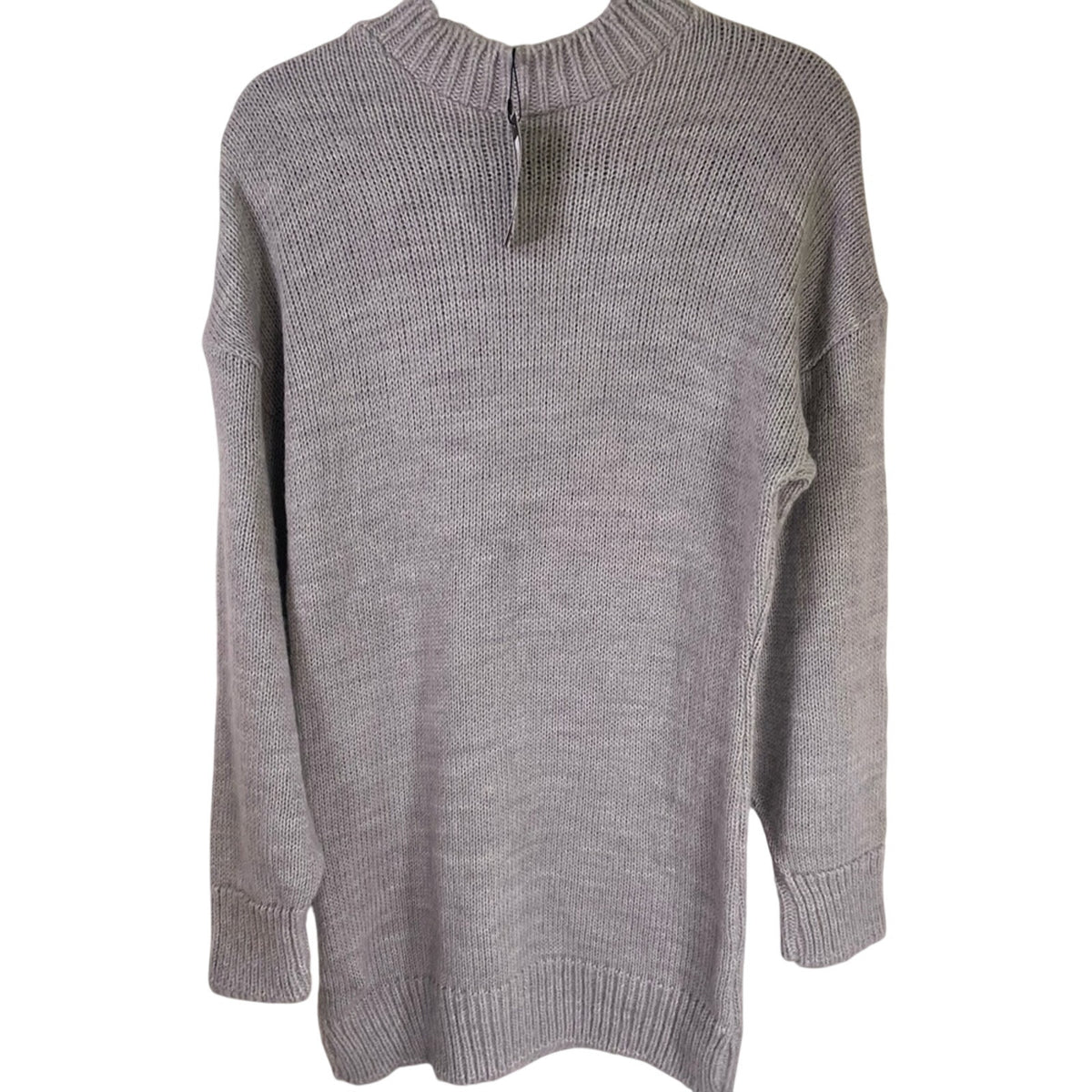 Boohoo Soft Knit Longline Sweater Size M